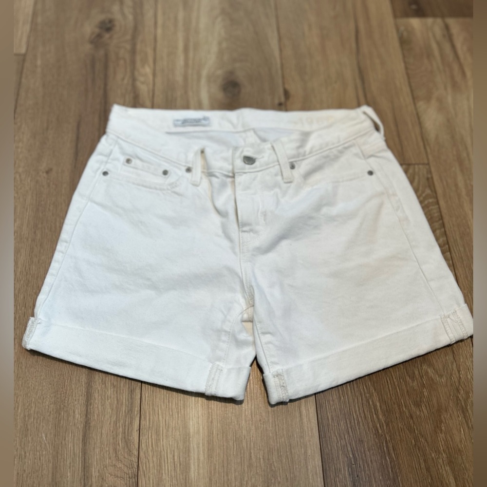 GAP Women's White Denim Shorts